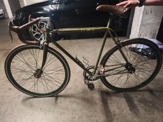 Bicicleta Fixie U.S. ARMY Verde