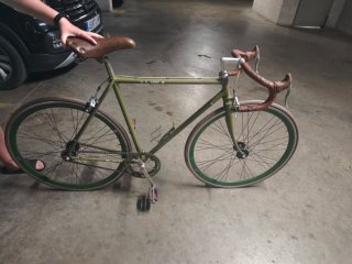 Bicicleta Fixie U.S. ARMY Verde