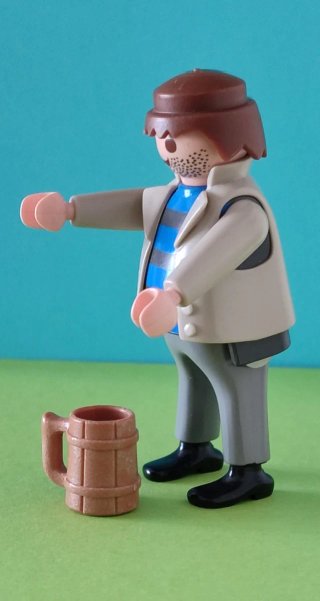 Playmobil Barrigón con Jarra de cerveza