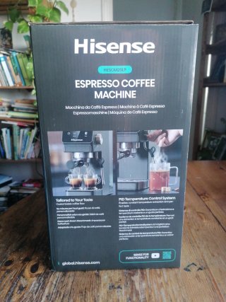 Cafetera Hisense Espresso Nueva.