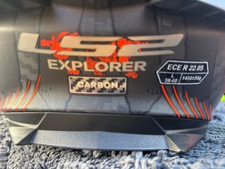 Casco LS2 Explorer Negro/Amarillo
