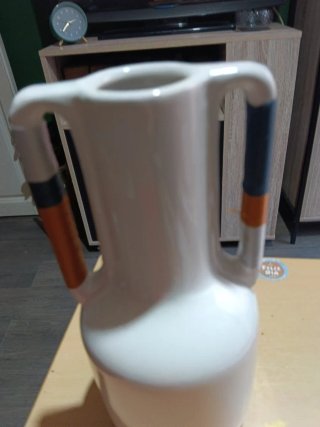 Jarrón Maison Dumon Cerámica Multicolor