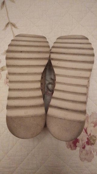 Zapatillas Tekila Piel Beige Talla 37 Mujer