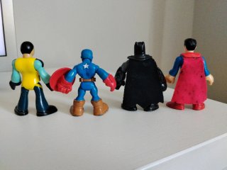 Lote Figuras Imaginext Superhéroes