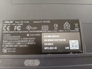 ASUS Chromebook Flip C214 (No Funciona)