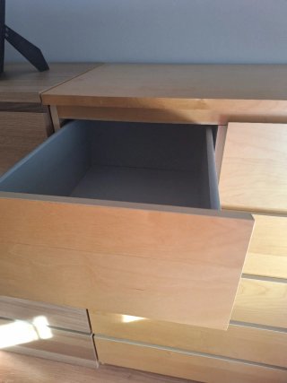 Cómoda Ikea Malm 6 cajones