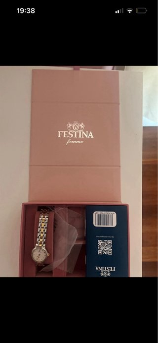 Reloj Festina bicolor (oro/plata)