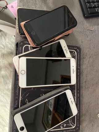 2 iPhone 8 Plus Dorado