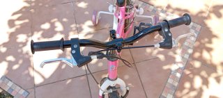 Bicicleta infantil rosa Denbike