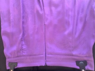Traje LOZANIA chaqueta y pantalón morado