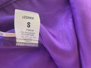 Traje LOZANIA chaqueta y pantalón morado