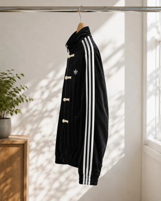 Adidas CNY Track Jacket Negra Talla M