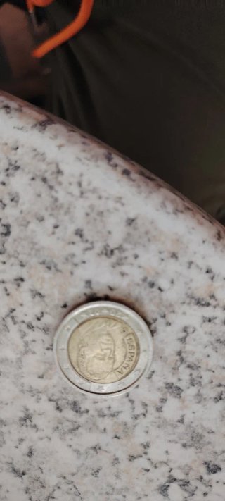 Moneda 2 Euros Error