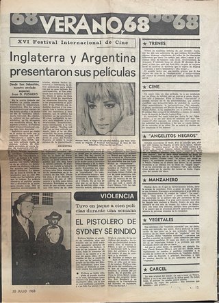 Documento antiguo LOTE 3 Periódicos (1968 y 1975)