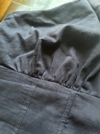Top Bershka Negro Talla XS