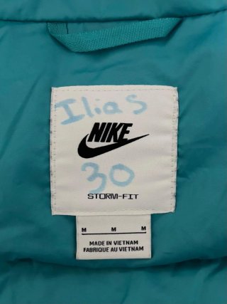 Abrigo FC Barcelona Nike Azul/Turquesa