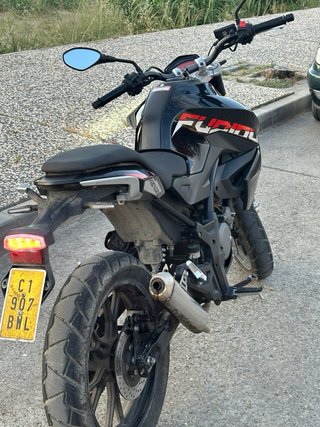 Hanway Furious 50 NK Naked Moto Negra/Roja