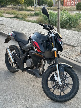 Hanway Furious 50 NK Naked Moto Negra/Roja