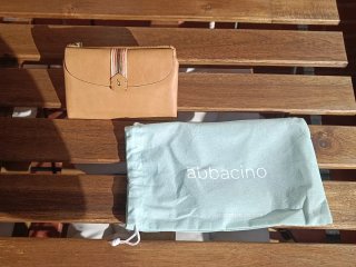 Cartera ABBACINO de PIEL ORIGINAL mujer ¡NUEVA!
