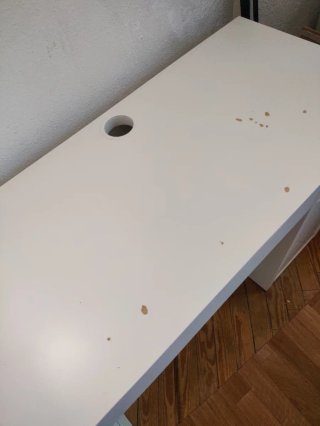 Escritorio MICKE 105x50cm Blanco