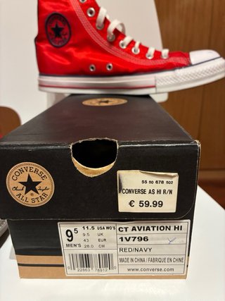 Converse CT Aviation Hi Rojas Talla 43