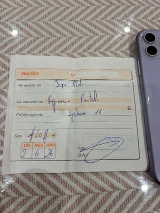 iPhone 11 Morado Pantalla Nueva