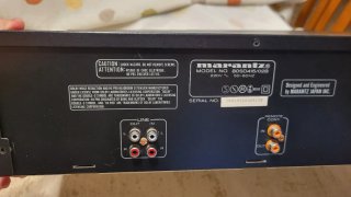 Pletina Cassette Doble Marantz SD415