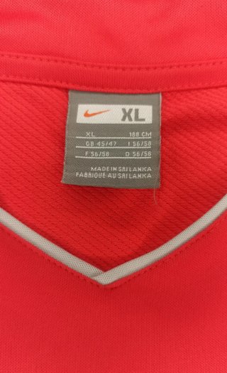 Camiseta Nike Football Técnica Vintage Roja