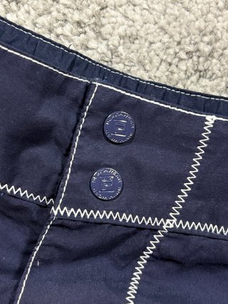 Fila bañador vintage azul marino logo S