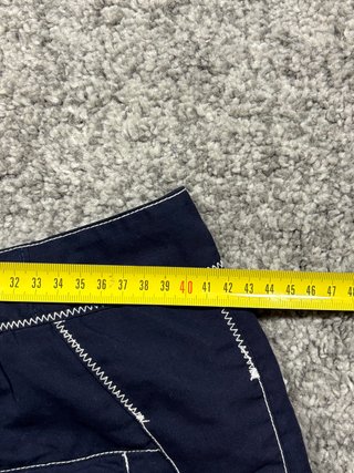 Fila bañador vintage azul marino logo S