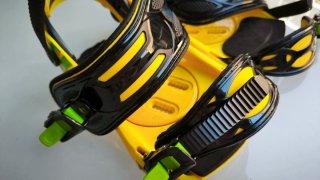 Fijaciones Snowboard Amarillas