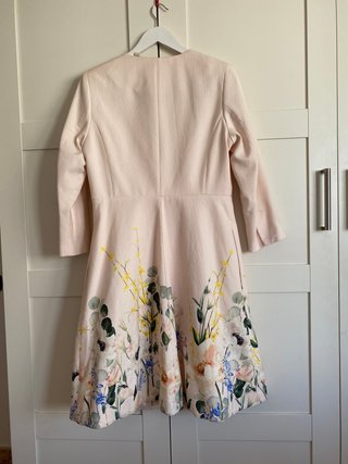 Abrigo vestido texturizado Ted Baker. Talla 3 (40)