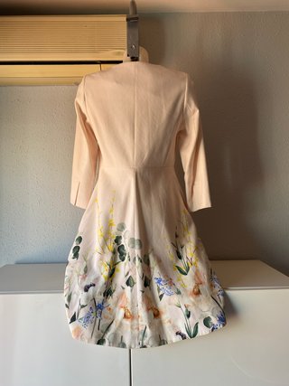 Abrigo vestido texturizado Ted Baker. Talla 3 (40)