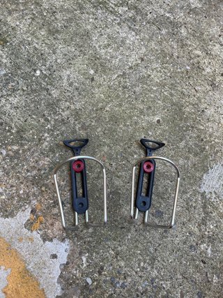 2 Portabidones Aluminio Bicicleta