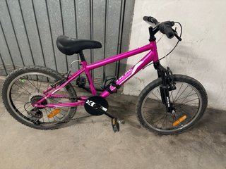 Bicicleta Montaña Niña/Niño Rosa