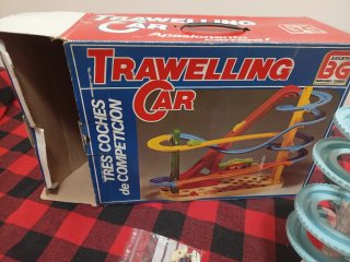 Trabeling car juguete antiguo 1984