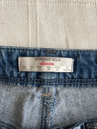 Shorts vaqueros Springfield Talla 38