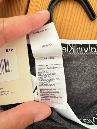Set 5 tangas Calvin Klein Talla S