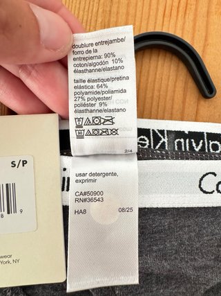Set 5 tangas Calvin Klein Talla S