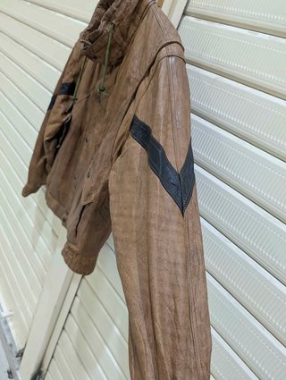 Chaqueta Piel GALLUCI Vintage Marrón
