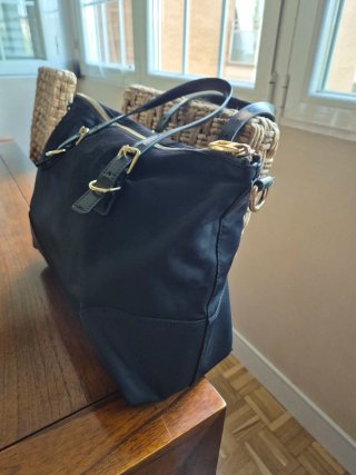 Bolso Negro Bimba y Lola (cabe portátil)