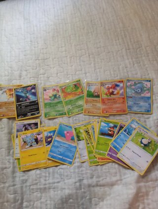 Lote Cartas Pokémon Antiguas y Nuevas