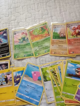 Lote Cartas Pokémon Antiguas y Nuevas