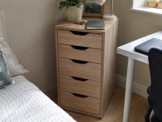 Cajonera IKEA ALEX Roble 5 Cajones