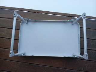 Mesa de camping plegable Carrefour