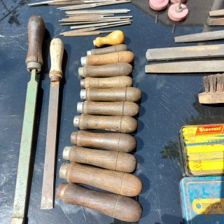 Lote de limas Taller Mecánico