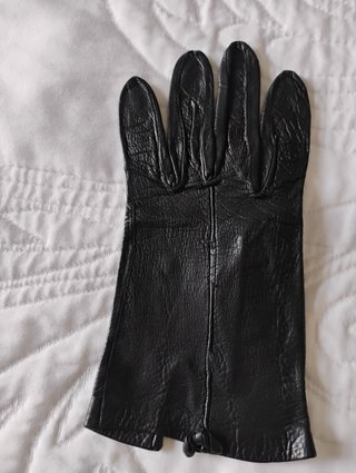 Oferta de 2 Pares Guantes Piel Fina Marrón y negro