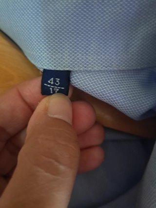 Camisa Thomas Burberry Azul