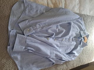 Camisa Thomas Burberry Azul