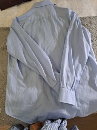 Camisa Thomas Burberry Azul